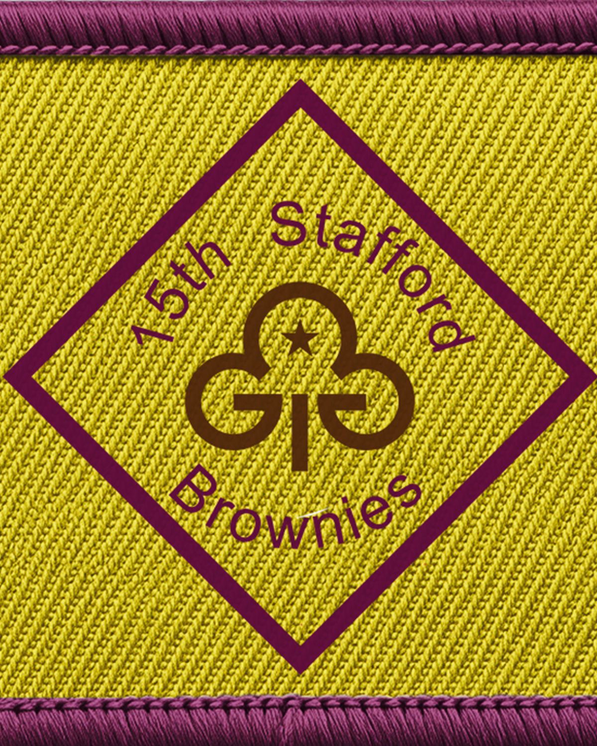 15th Stafford Brownies Woggle (zoom)