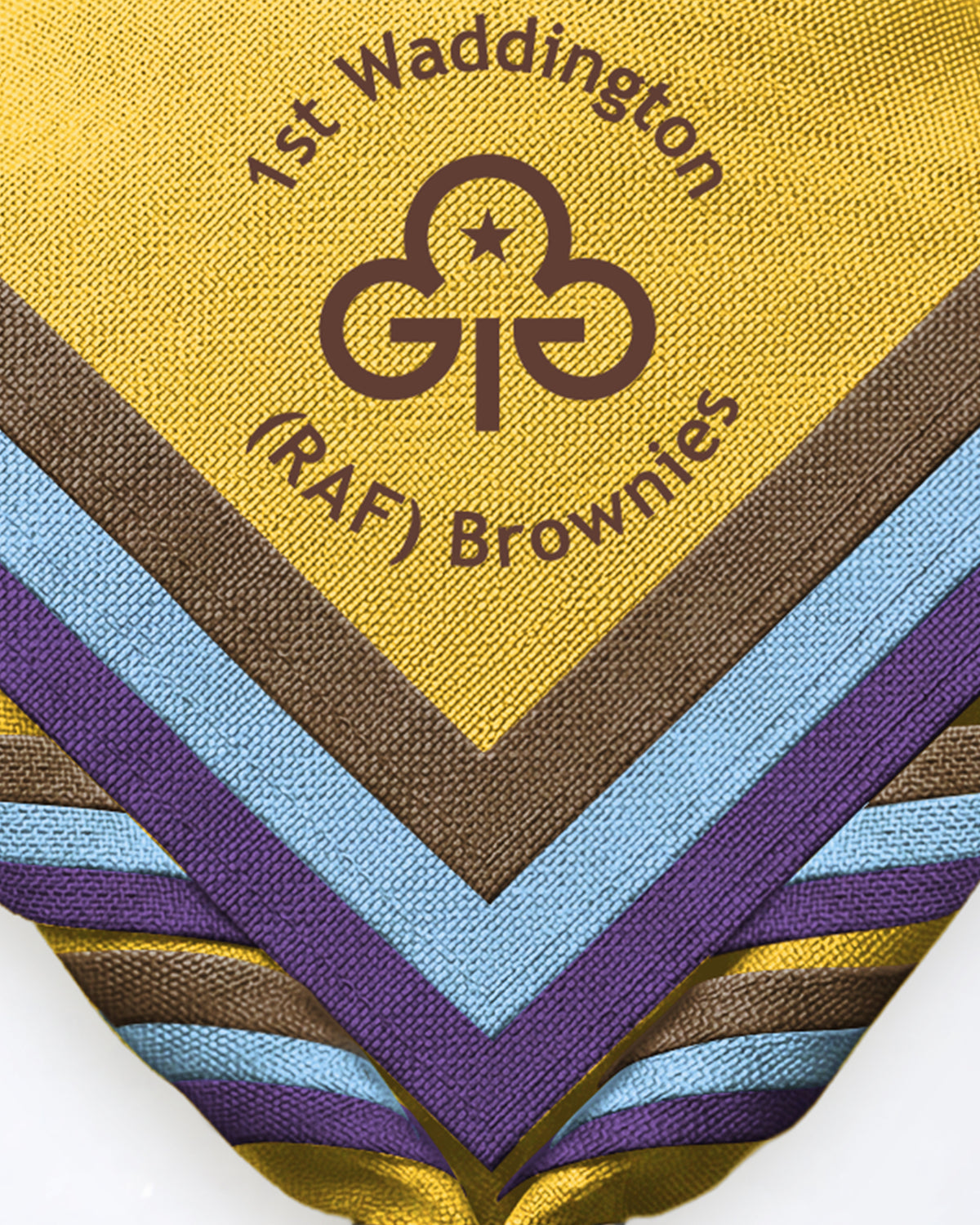 1st Waddington RAF Brownies zoom necker