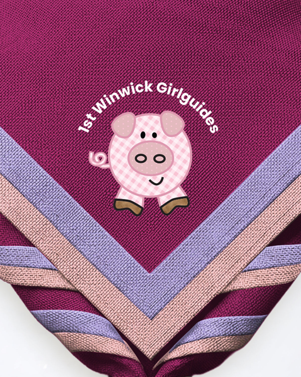 1st Winwick Girlguides zoom necker