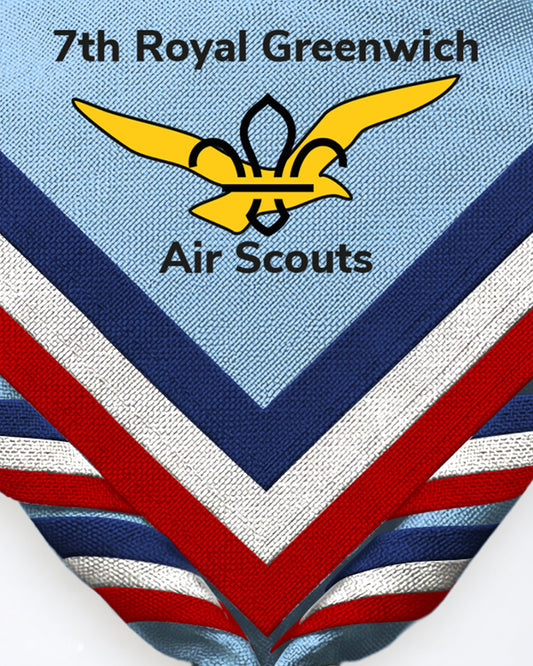 7th Royal Greenwich Air Scouts zoom necker