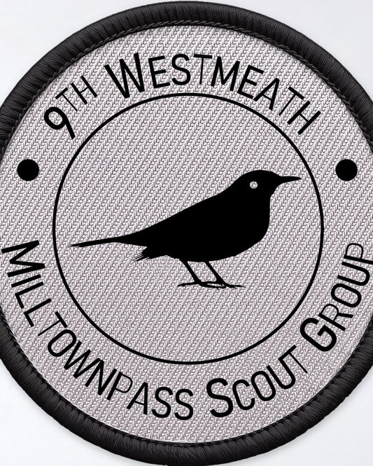 9th Westmeath Woven Badge 50mm