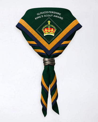 Gloucestershire King's Scout Award Full Necker
