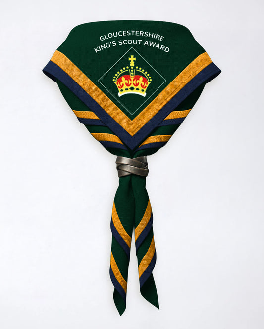 Gloucestershire King's Scout Award Full Necker