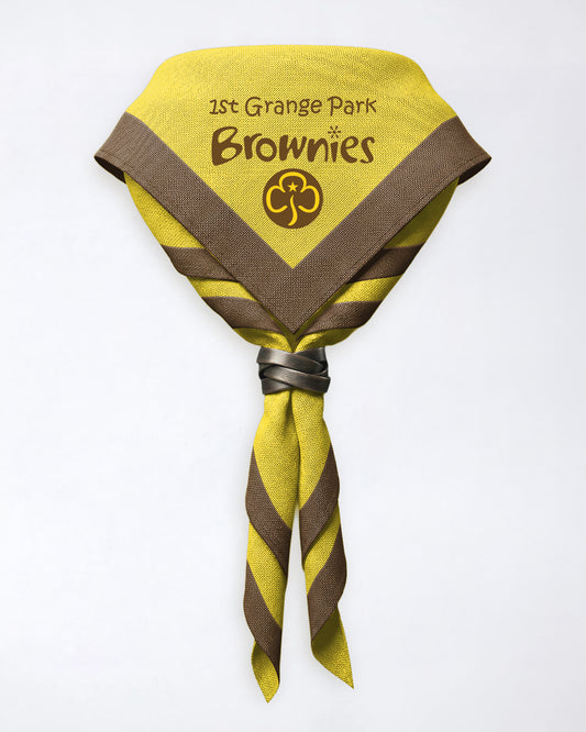1st Grange Park Brownies full necker