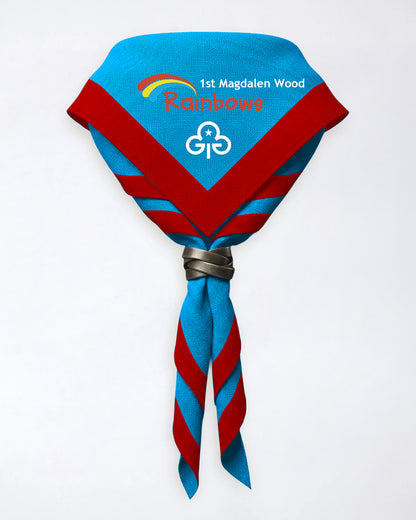 1st Magdalen Wood Rainbows full necker