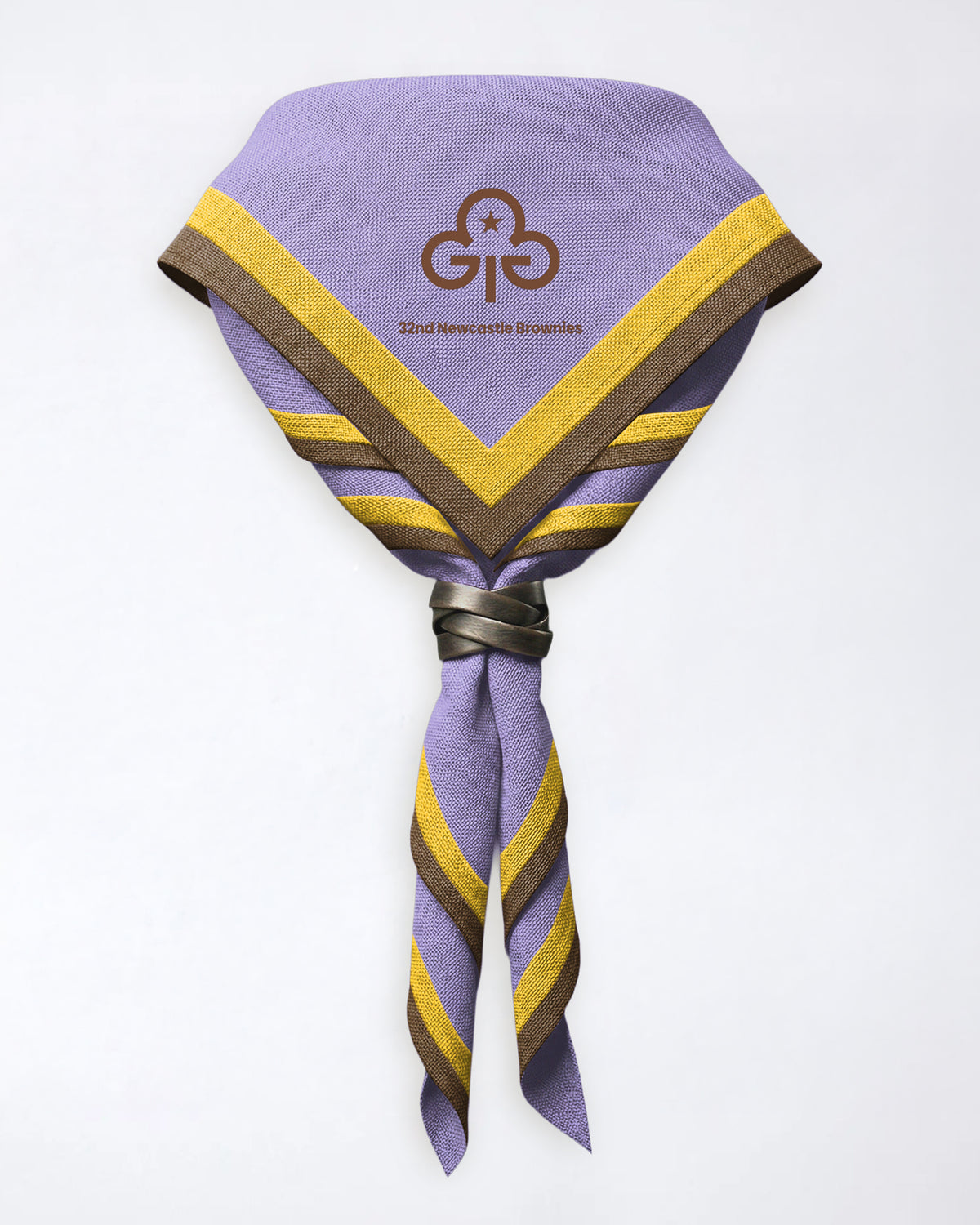 32nd Newcastle Brownies - Lavender full necker