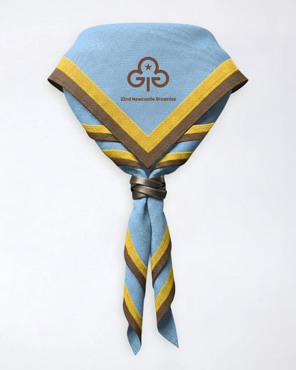 32nd Newcastle Brownies - Sky Blue full necker