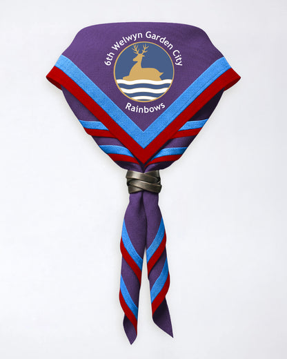 6th Welwyn Garden City Rainbows full necker