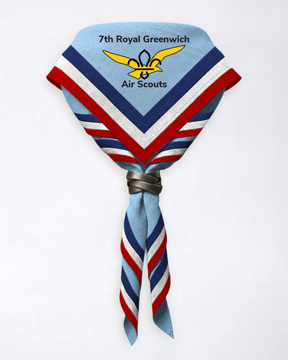 7th Royal Greenwich Air Scouts full necker