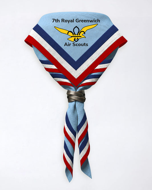 7th Royal Greenwich Air Scouts full necker