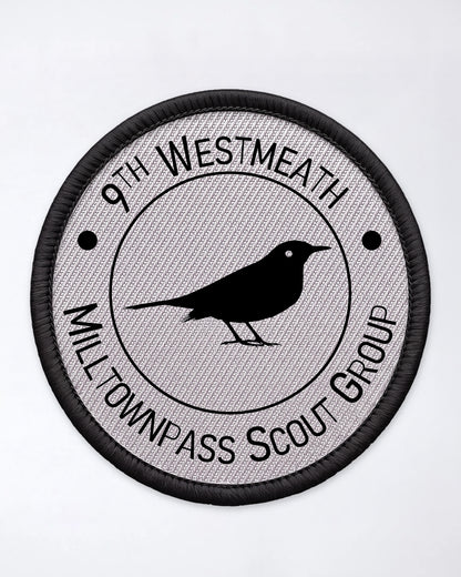 9th Westmeath Woven Badge 50mm