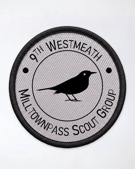 9th Westmeath Woven Badge 50mm