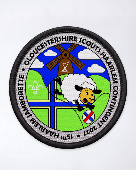 Gloucestershire Scouts Haarlem Woven Badges