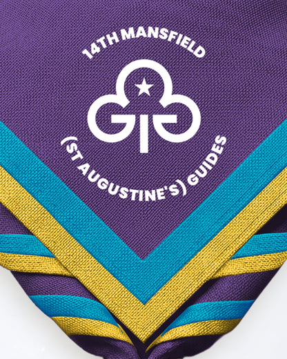 14th Mansfield (St Augustine's) Guides zoom necker