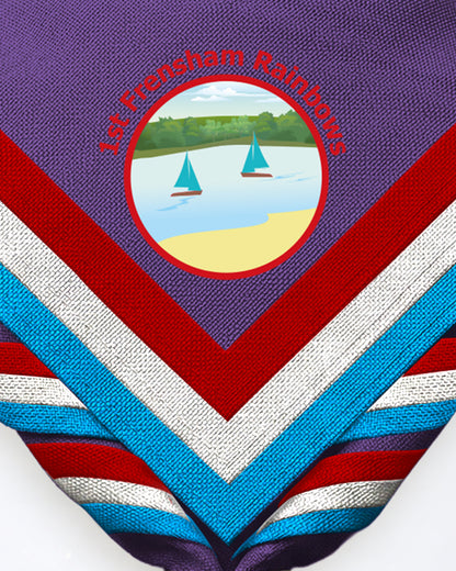 1st Frensham Rainbows zoom necker