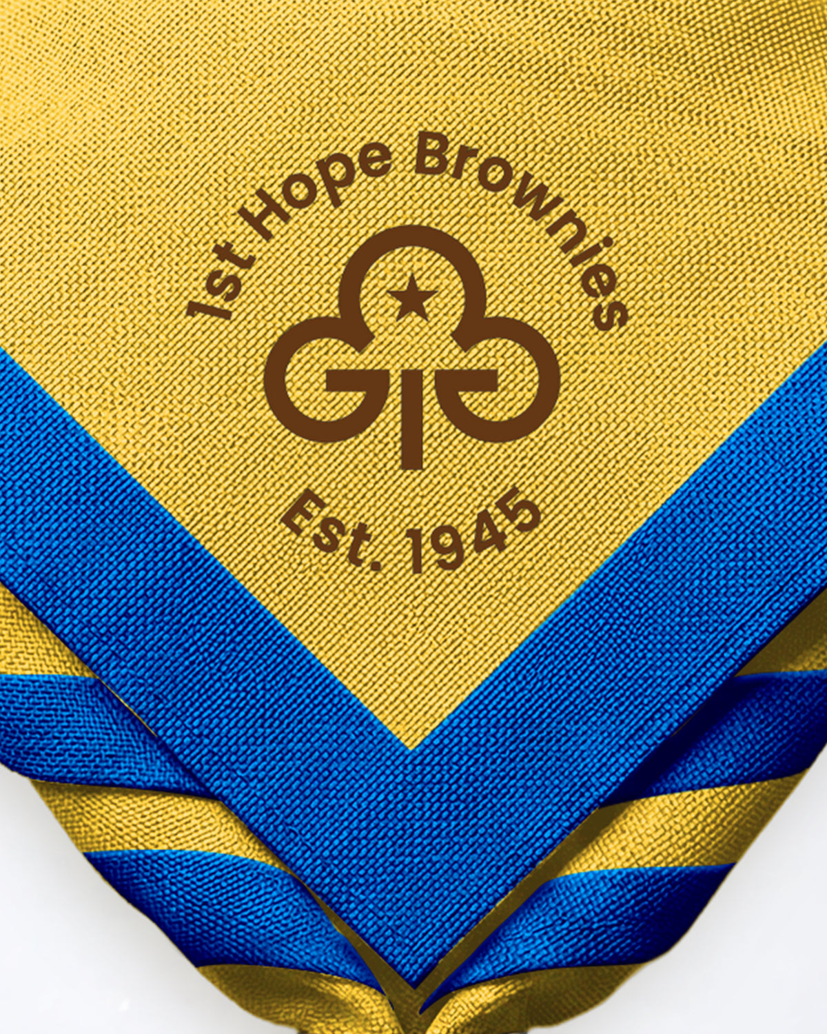 1st Hope Brownies zoom necker