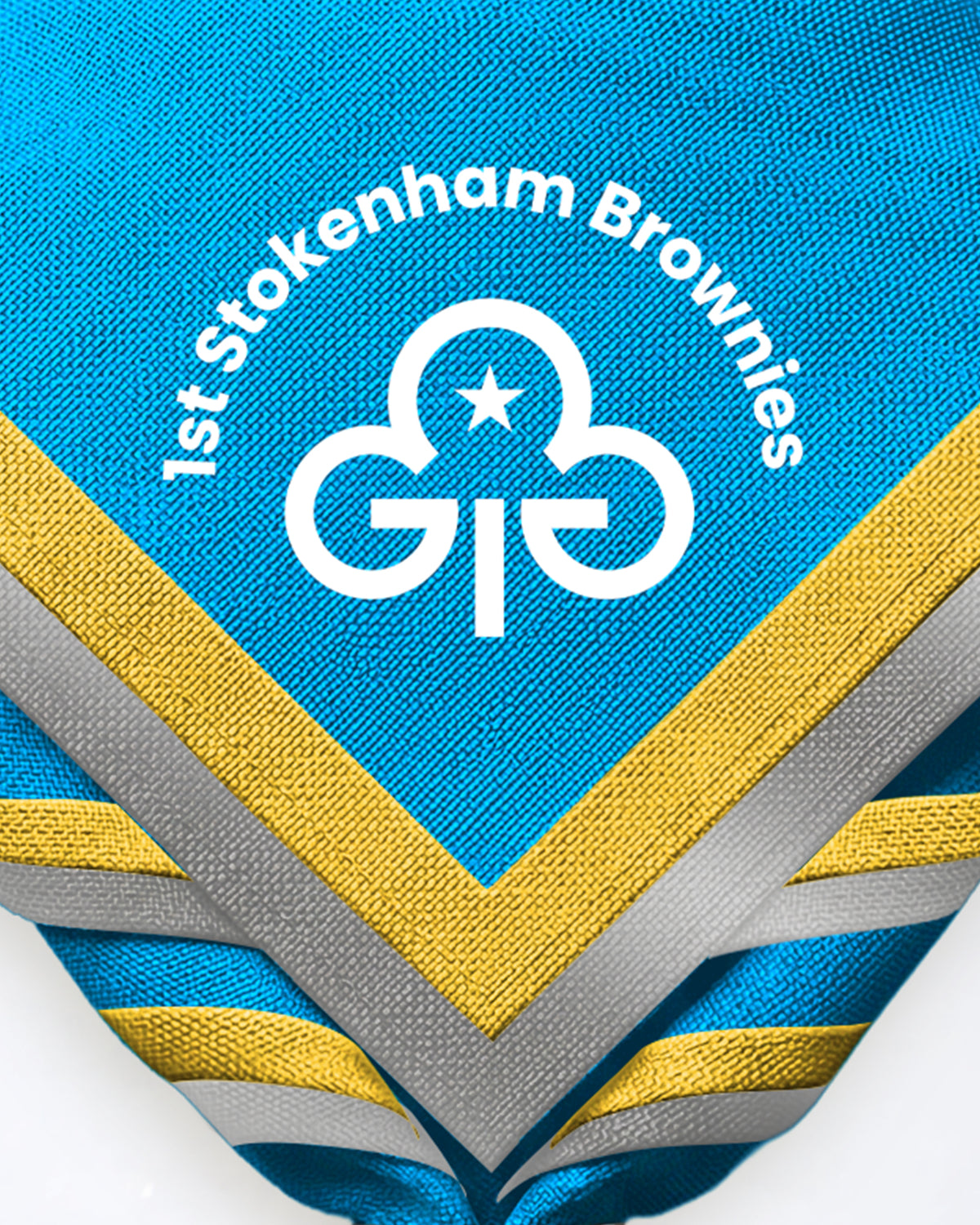 1st Stokenham Brownies zoom necker