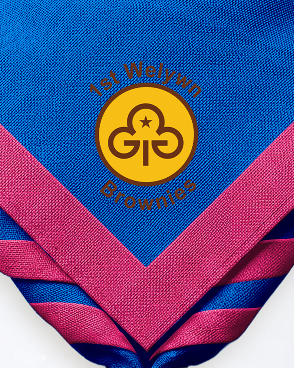 1st Welwyn Brownies zoom necker