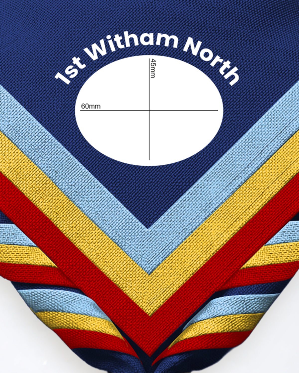 1st Witham North Rainbows zoom necker