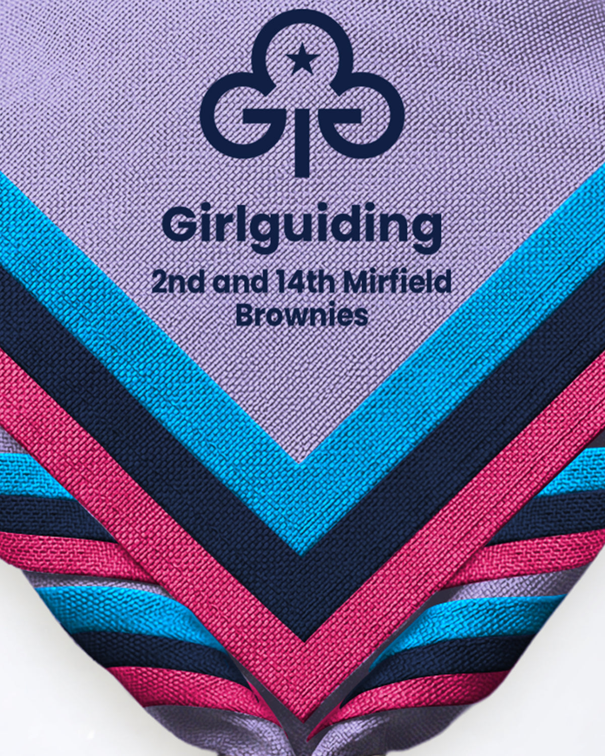2nd & 14th Mirfield Brownies zoom necker