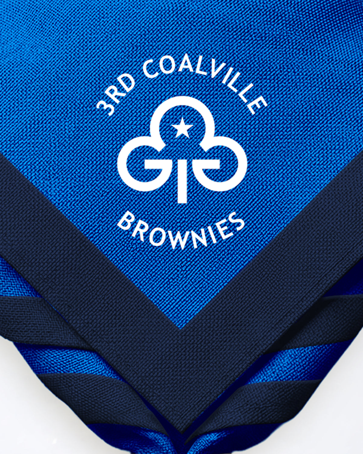 3rd Coalville Brownies zoom necker