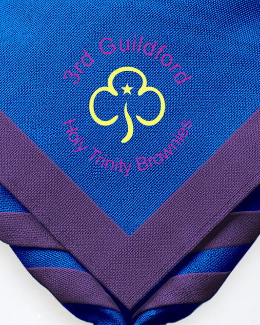 3rd Guildford Holy Trinity Brownies zoom necker