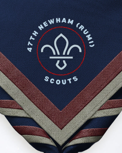 47th Newham (Rumi) Scouts zoom necker