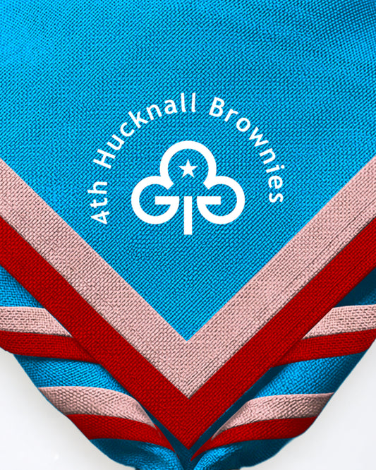 4th Hucknall Brownies zoom necker