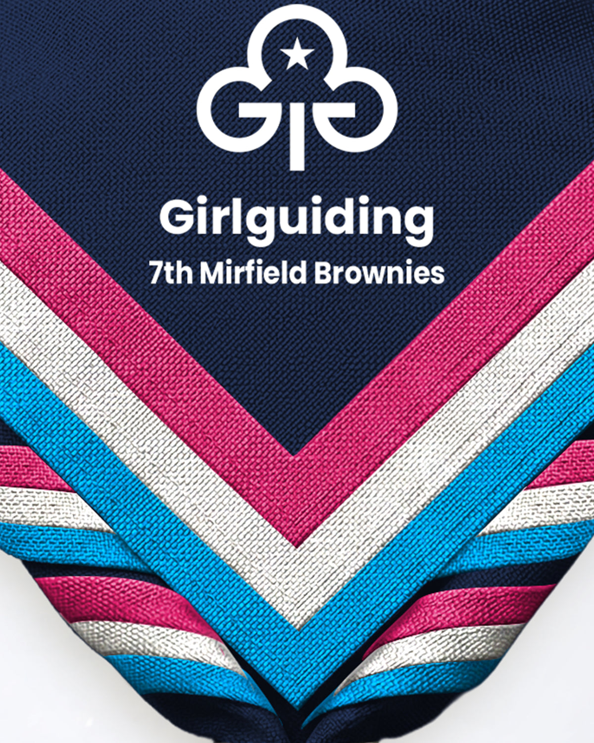 7th Mirfield Brownies zoom necker