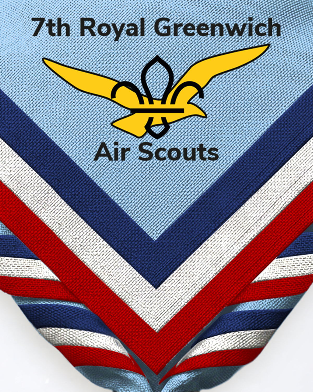 7th Royal Greenwich Air Scouts zoom necker