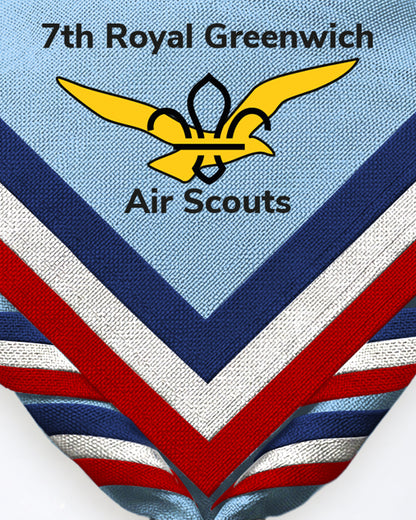 7th Royal Greenwich Air Scouts zoom necker