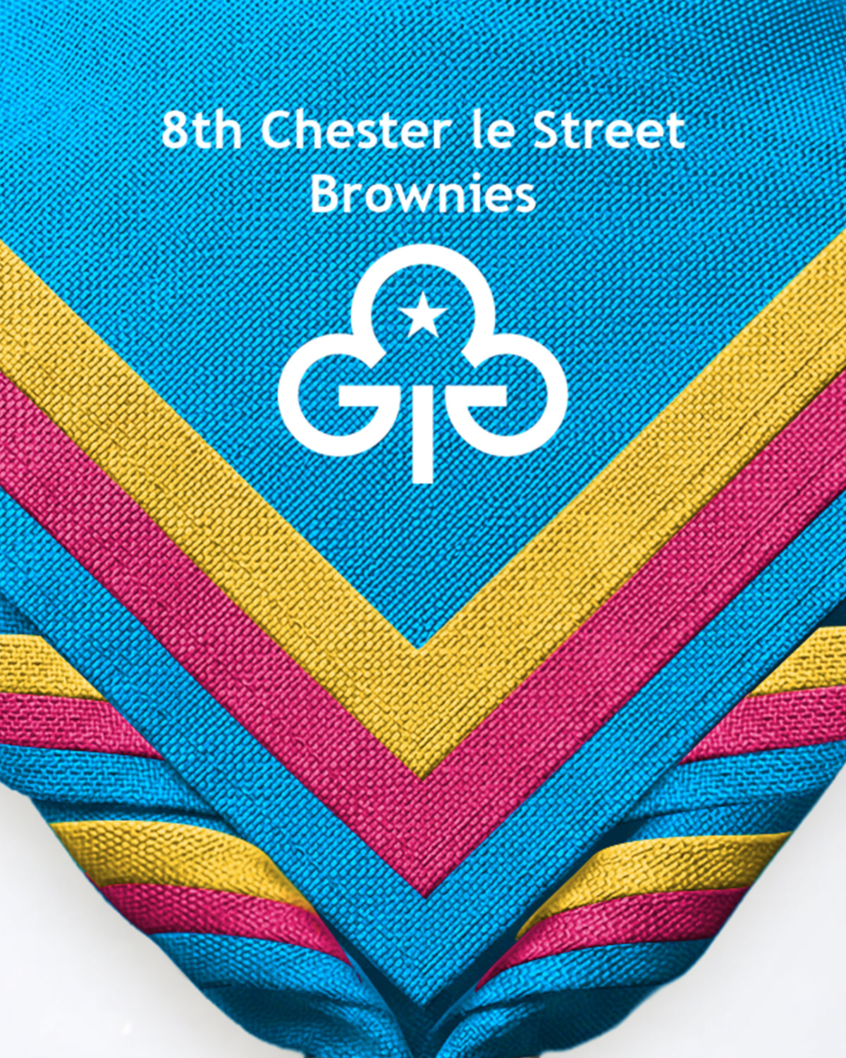 8th Chester Le Street Brownies zoom necker