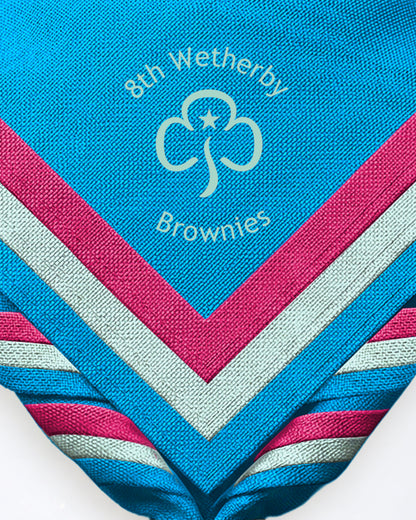 8th Wetherby Brownies zoom necker