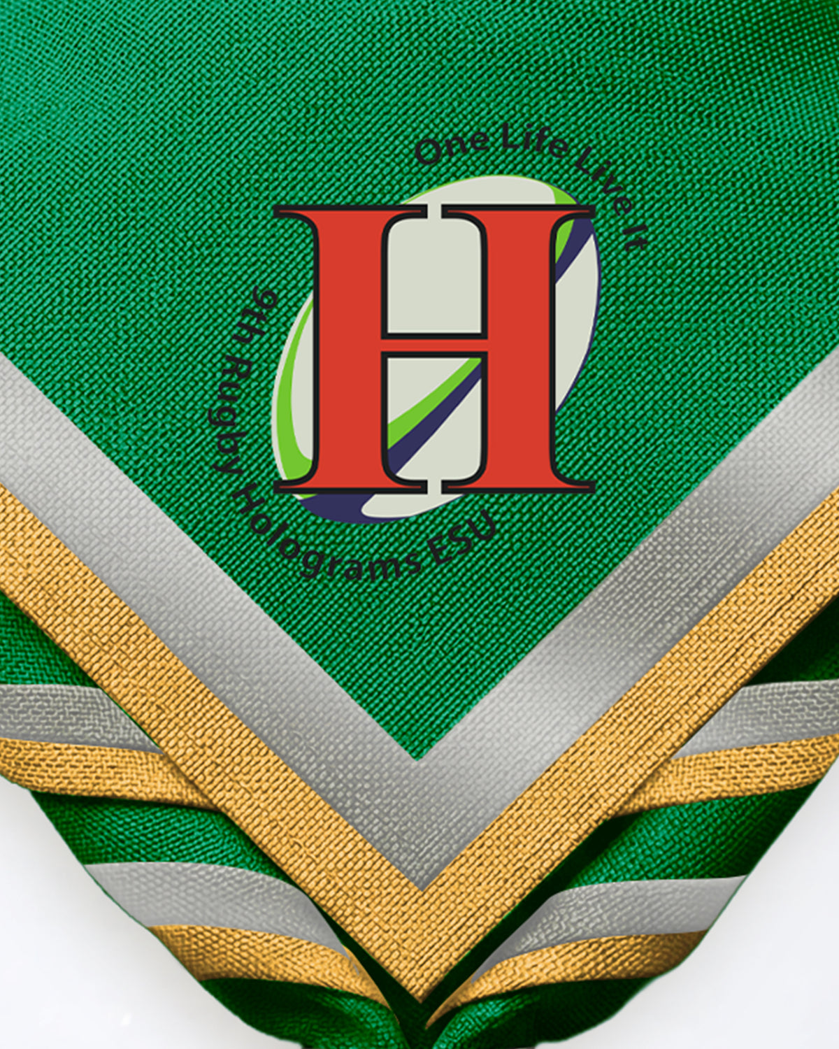 9th Rugby One Life zoom necker