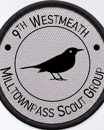 9th Westmeath Woven Badge 50mm