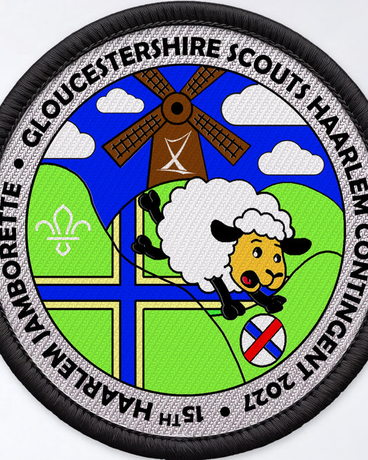 Gloucestershire Scouts Haarlem Woven Badges