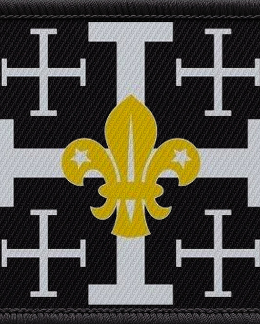 St Chad's Greys Badge Embroidered 5cm x 4cm