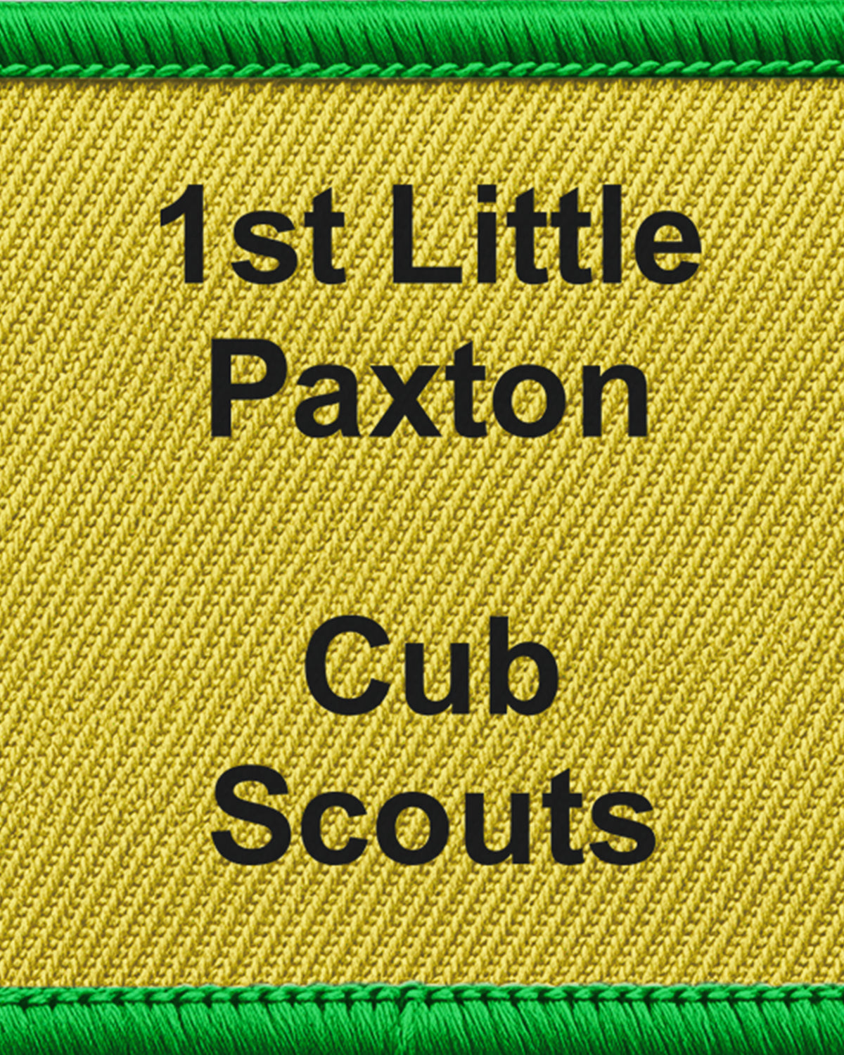 Little Paxton Cub Scouts Woggle (zoom)