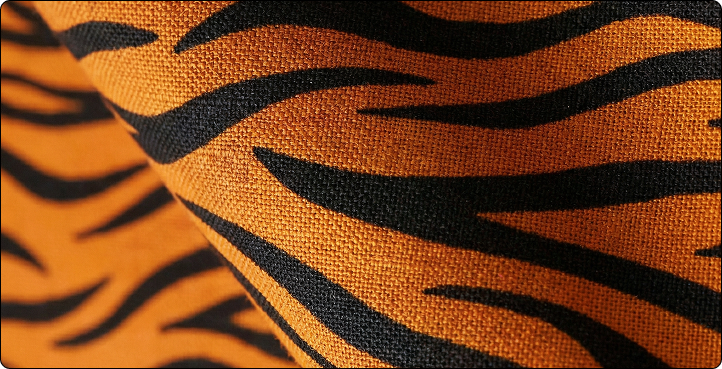 Custom necker fabric